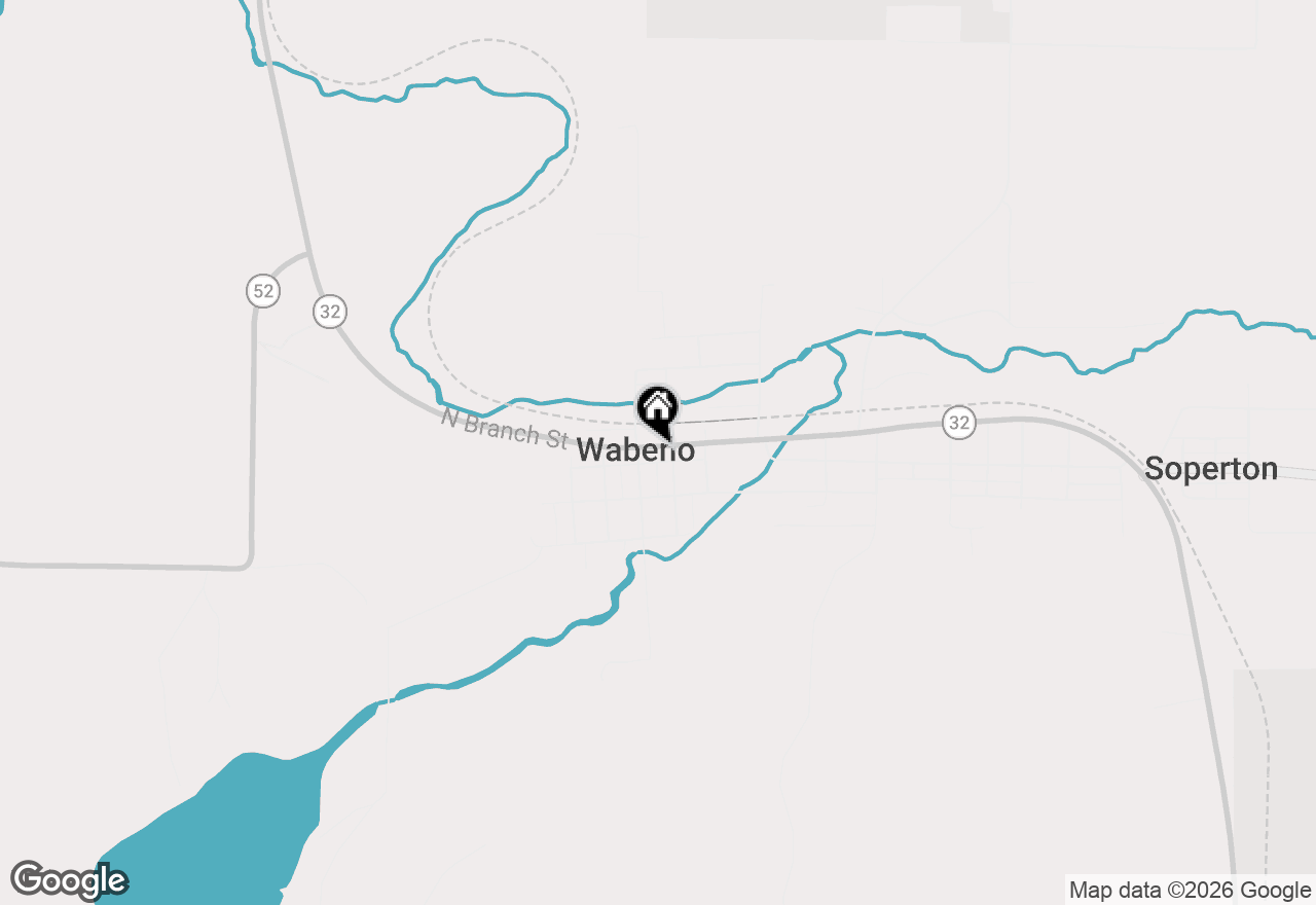 Map of 1786 Oconto Ave, Wabeno, WI 54566