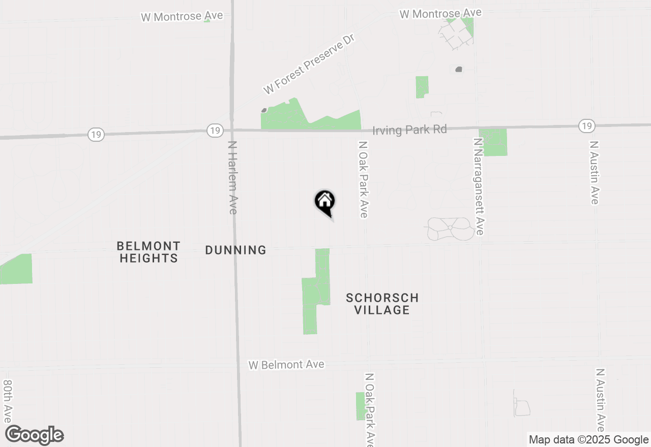 Map of 3653 N Newland Avenue, Chicago, IL 60634