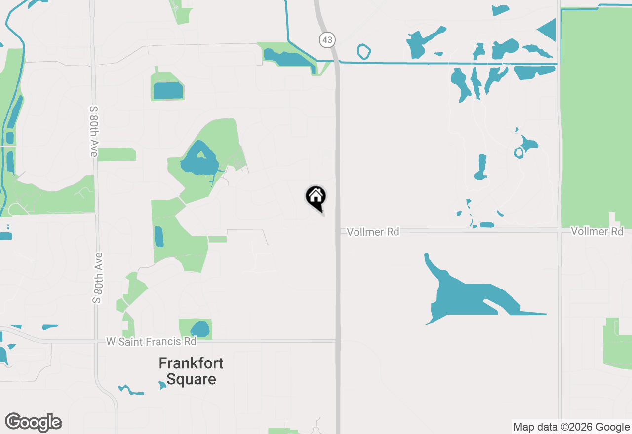 Map of 19821 S Edinburgh Lane, Frankfort, IL 60423
