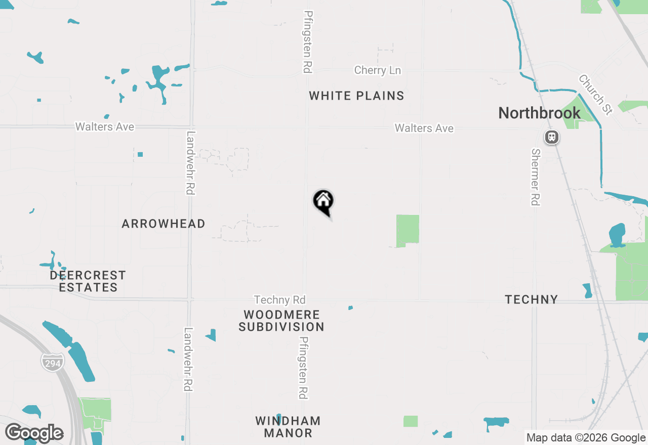 Map of 1722 Birch Road, Northbrook, IL 60062