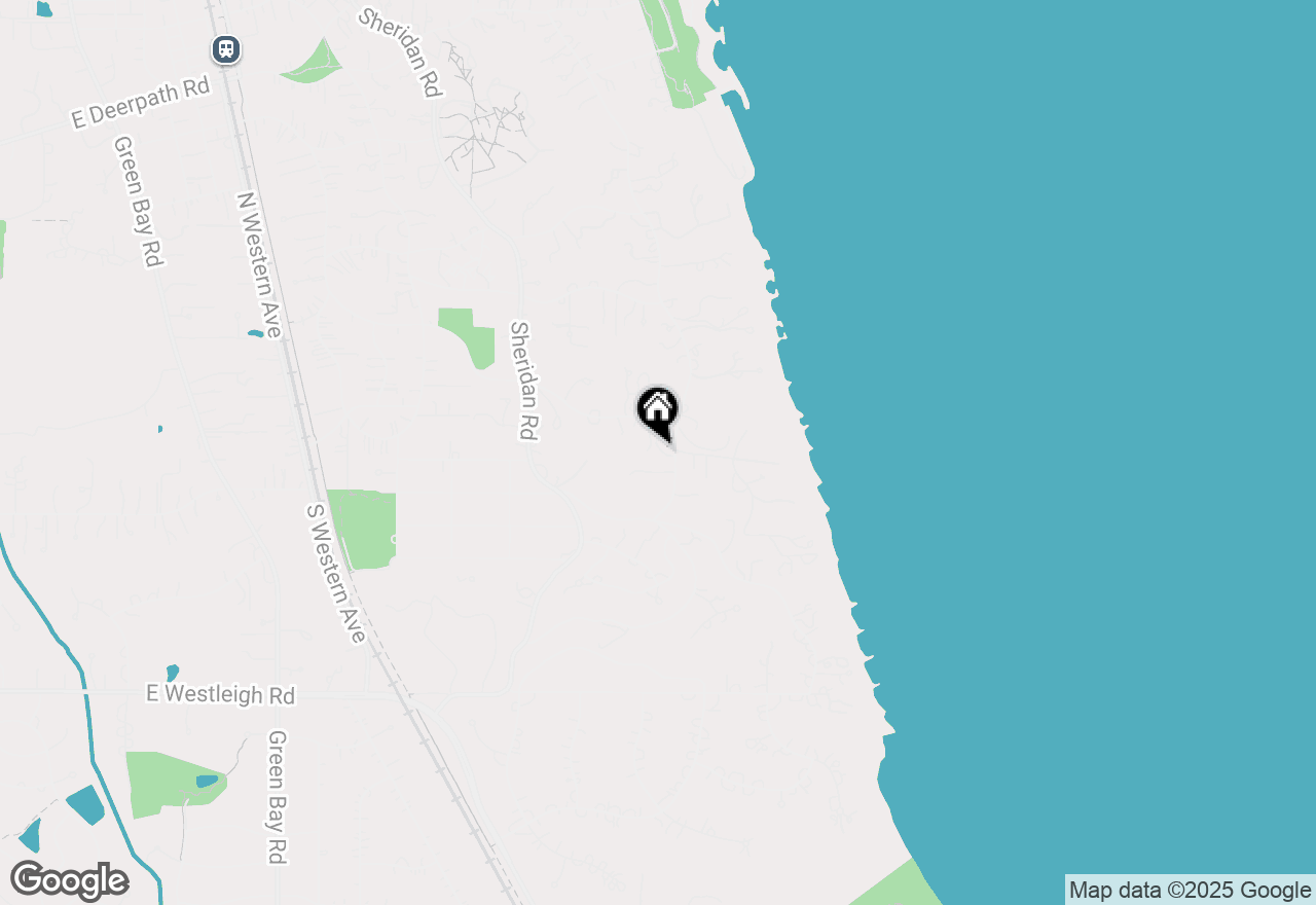 Map of 10 N Mayflower Road, Lake Forest, IL 60045