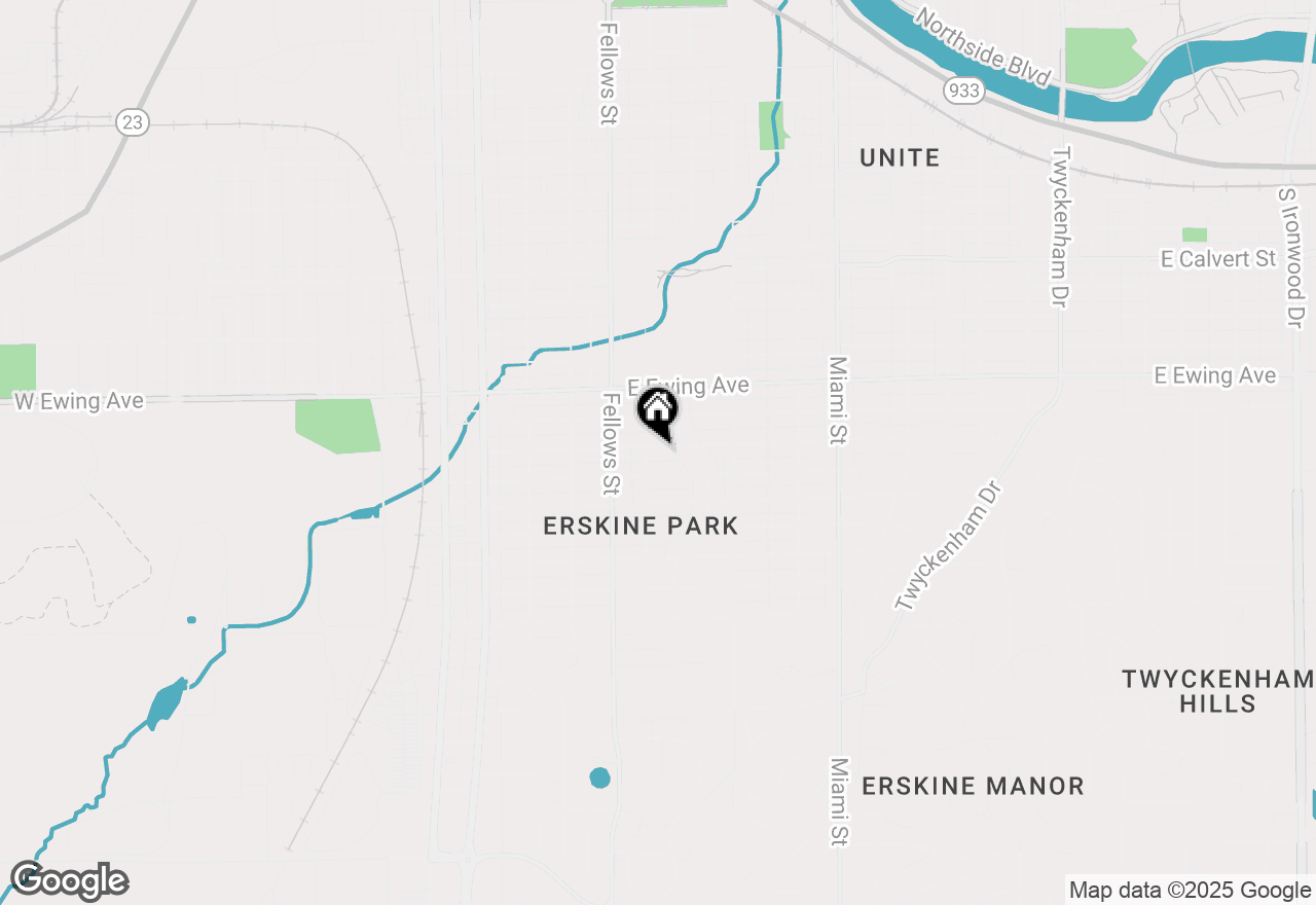 Map of 610 E Victoria Street, South Bend, IN 46614