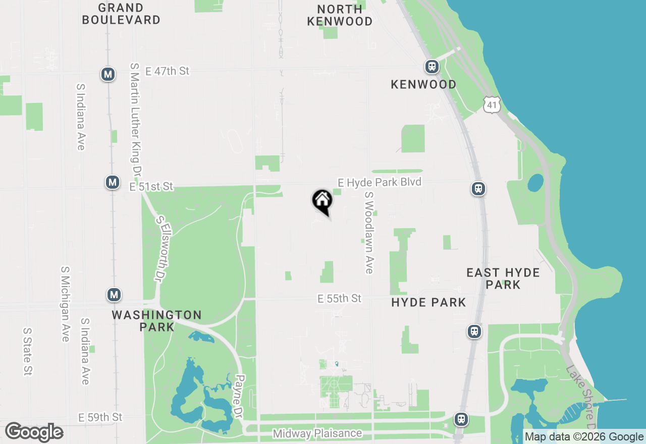 Map of (Address confidential), Chicago, Illinois 60615