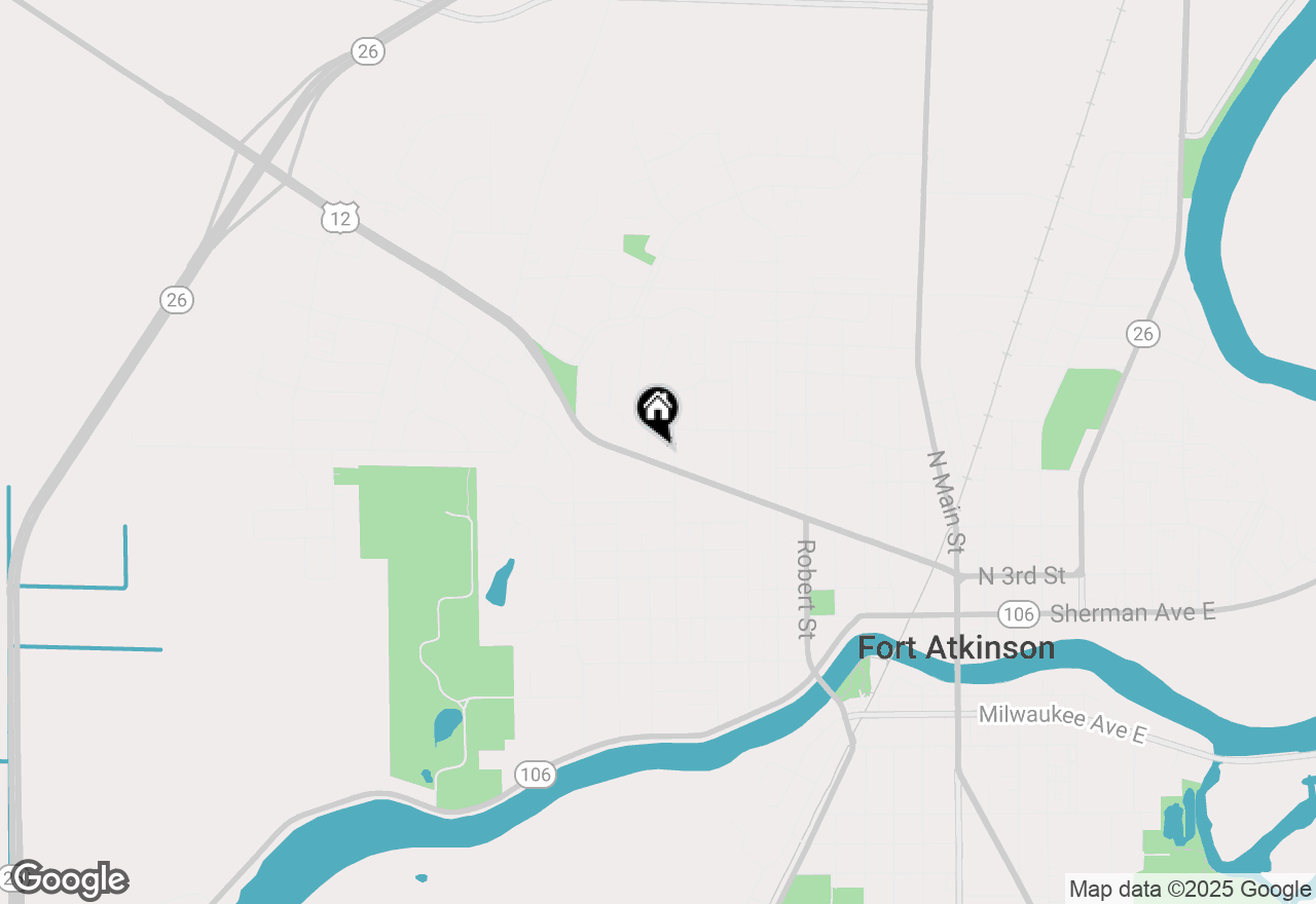 Map of 916 Madison Avenue, Fort Atkinson, WI 53538