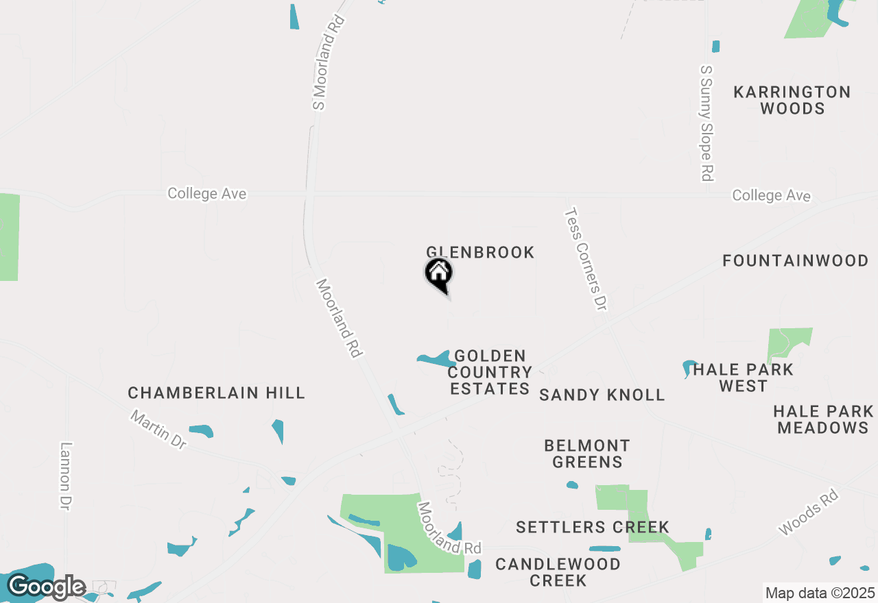 Map of W153S6609 Lawndale Pl, Muskego, WI 53150