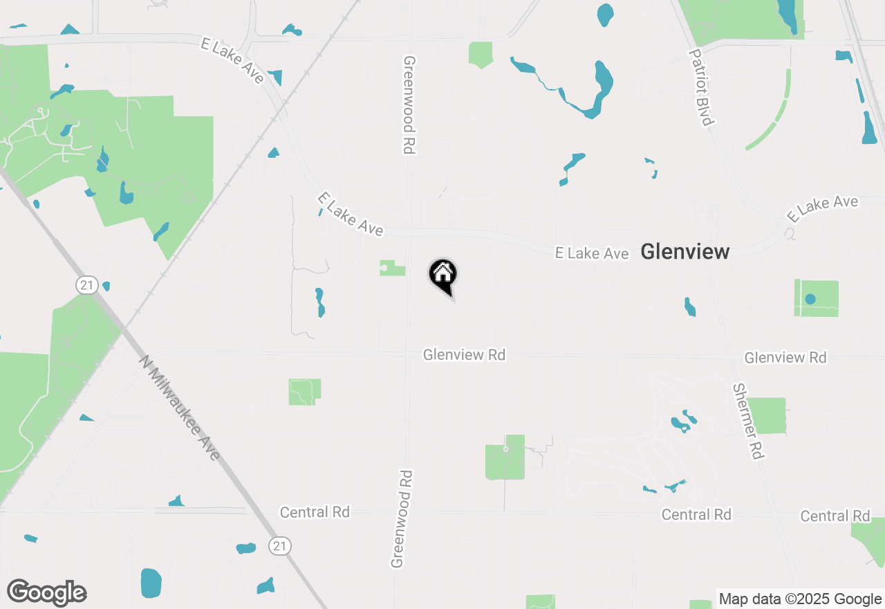 Map of 3112 Knollwood Lane, Glenview, IL 60025