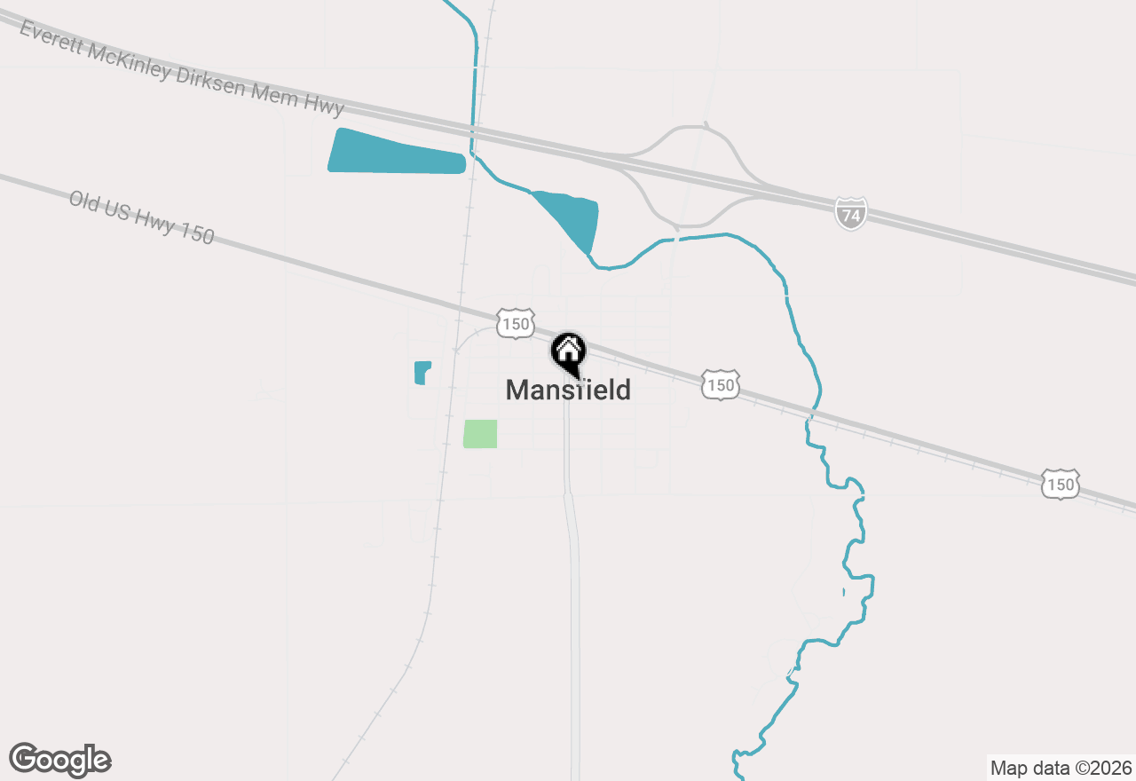 Map of 1028 E County Road 3200 N, Mansfield, IL 61854