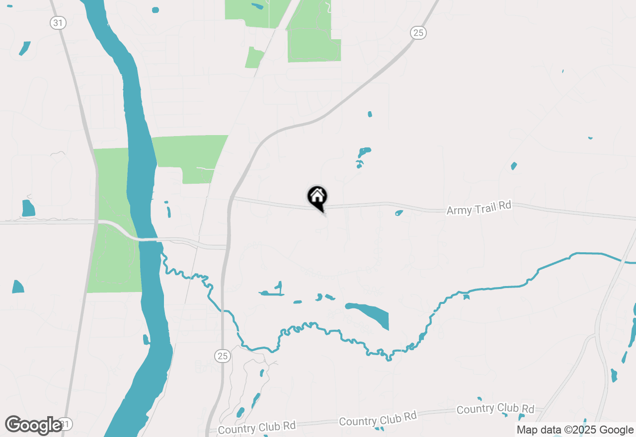 Map of 34W791 Army Trail Road, Wayne, IL 60184