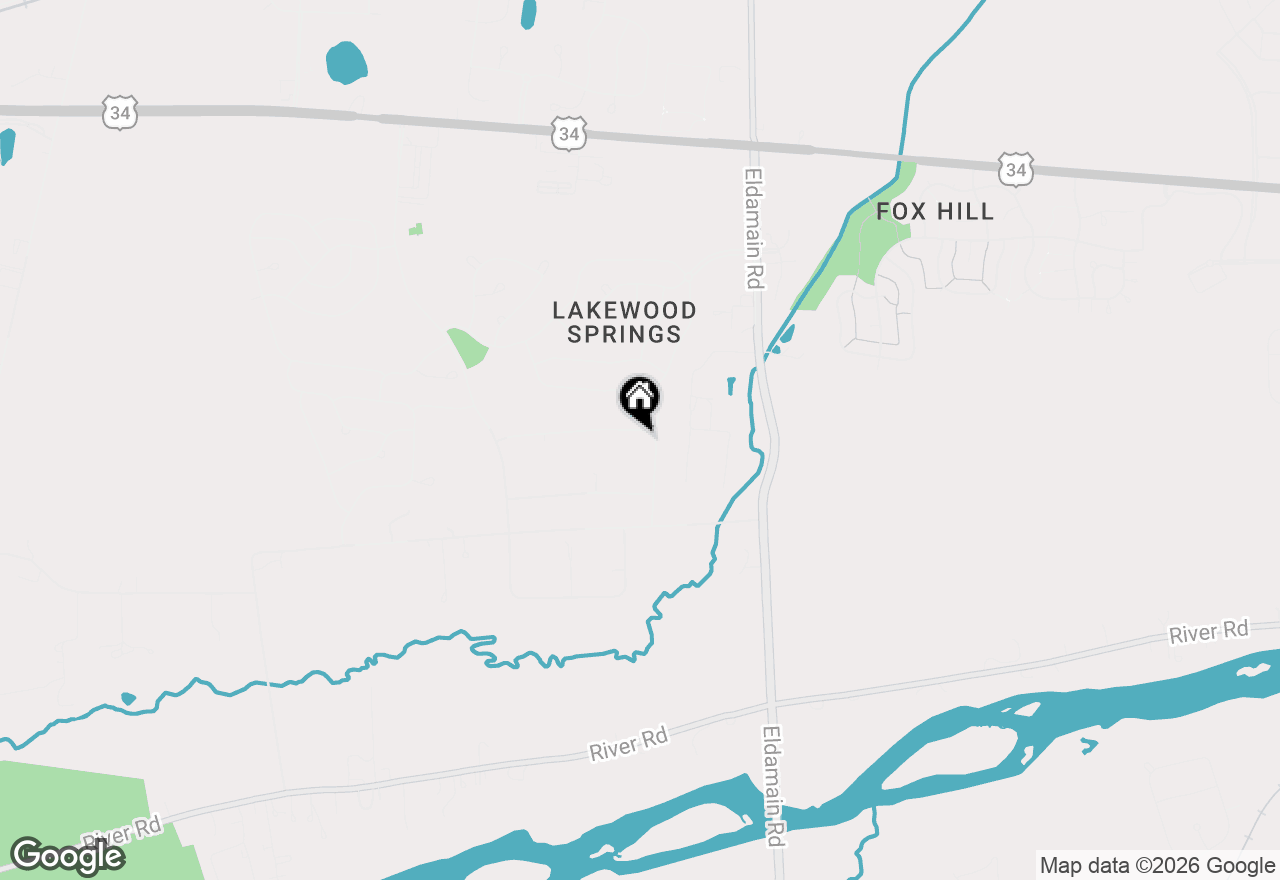 Map of 11921 N Andrew Street, Plano, IL 60545