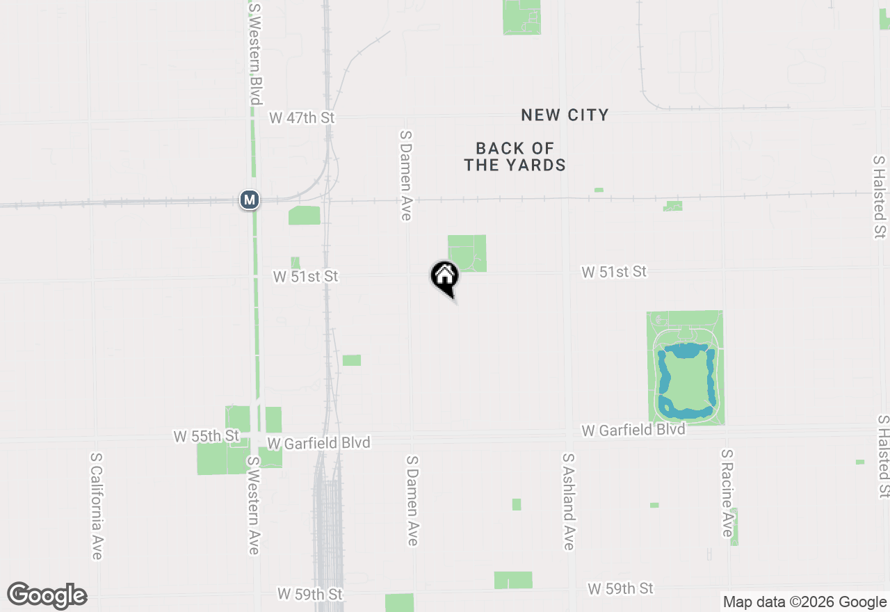 Map of 5148 S Wolcott Avenue, Chicago, IL 60609