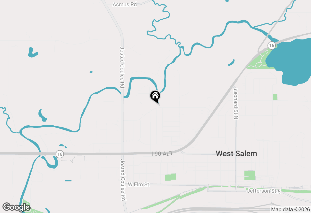 Map of 840 Brickl Rd, West Salem, WI 54669