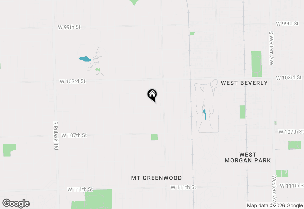 Map of 10455 S Spaulding Avenue, Chicago, IL 60655