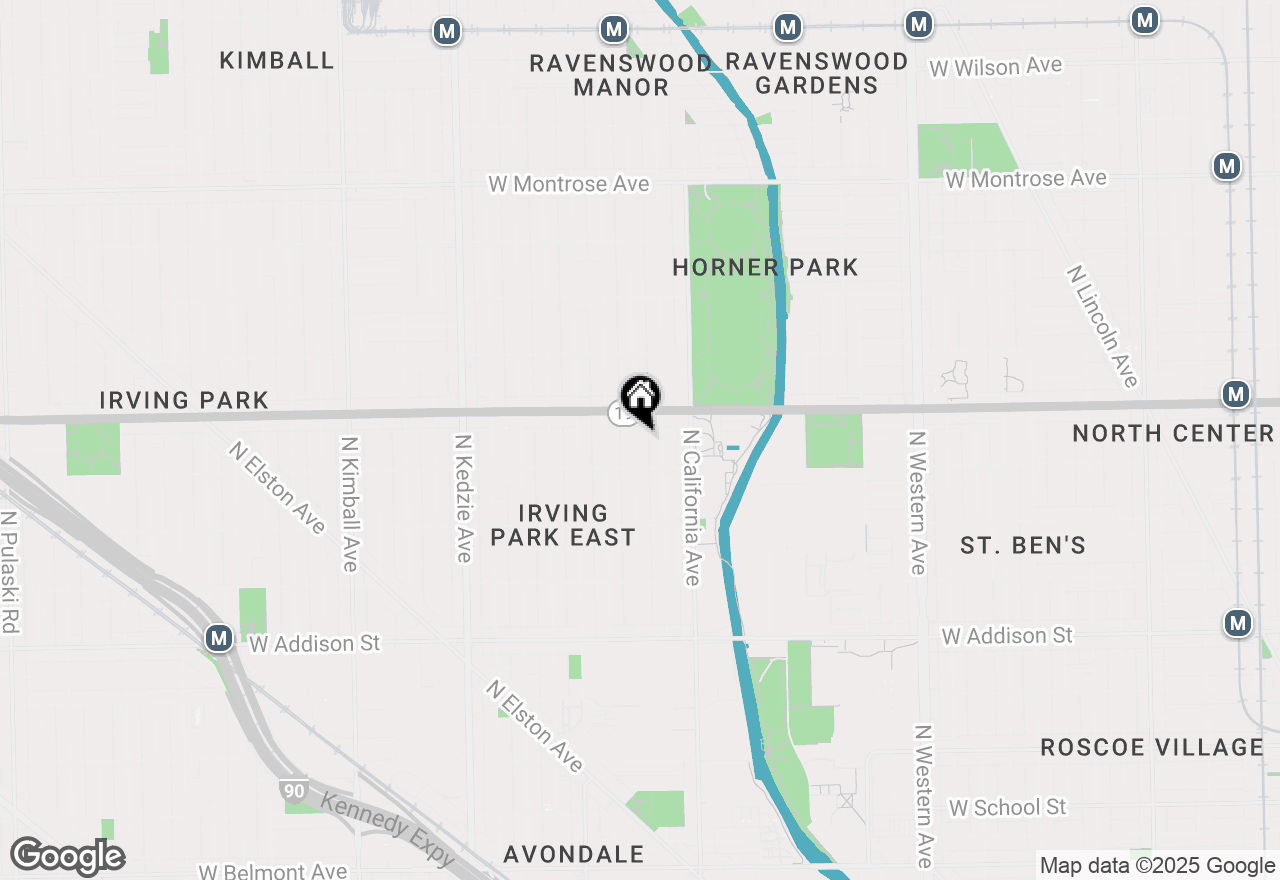 Map of 3929 N Francisco Avenue, Chicago, IL 60618
