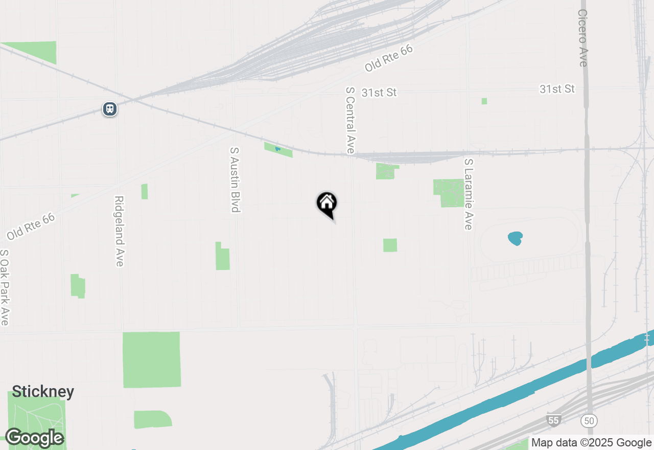 Map of 3523 S 57th Avenue, Cicero, IL 60804