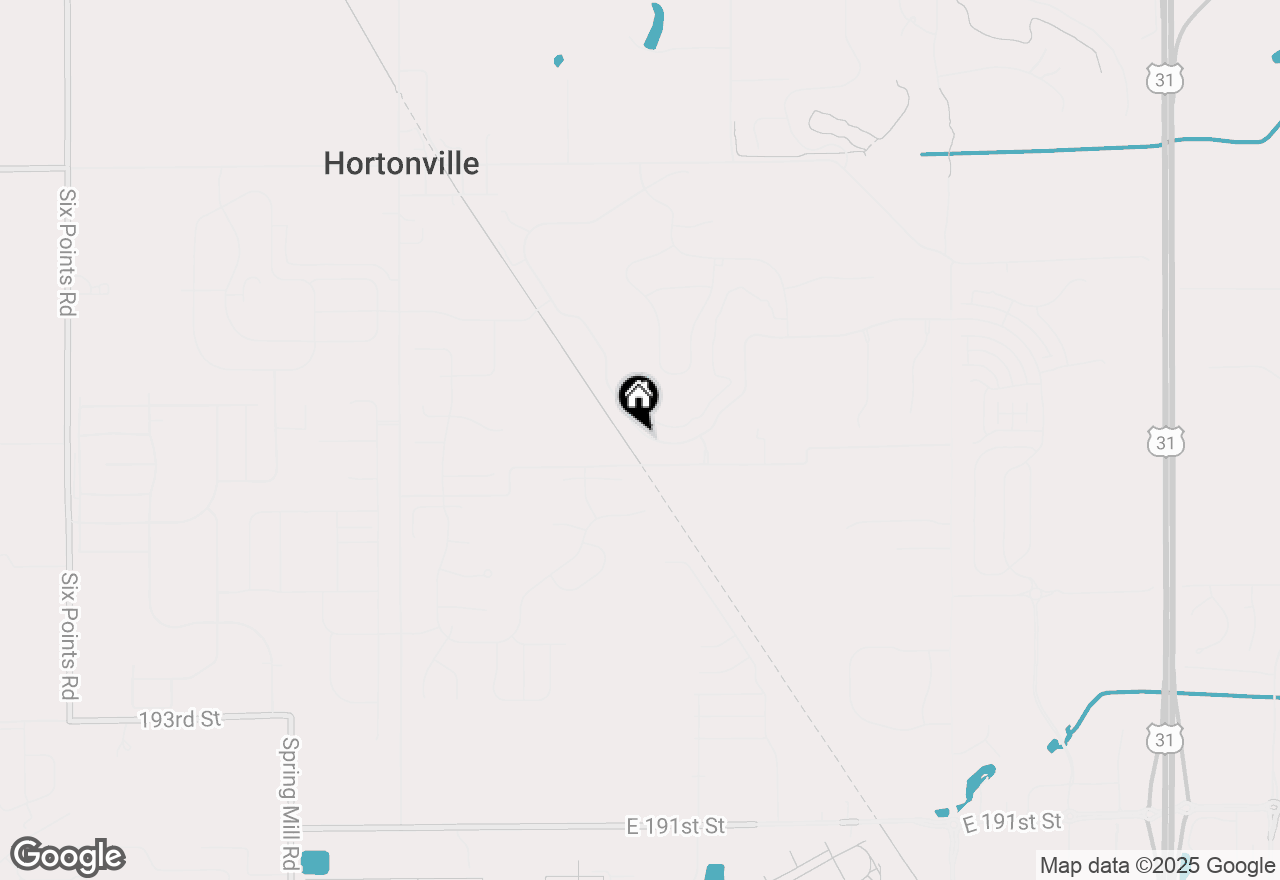 Map of 365 Chatham Hills Boulevard, Westfield, IN 46074