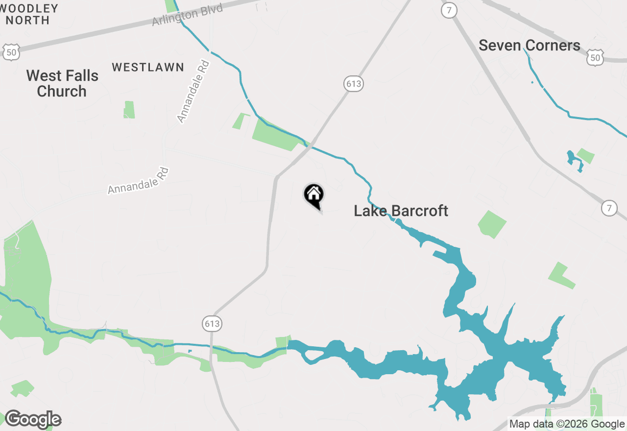 Map of 6521 Kerns Road, Falls Church, VA 22044