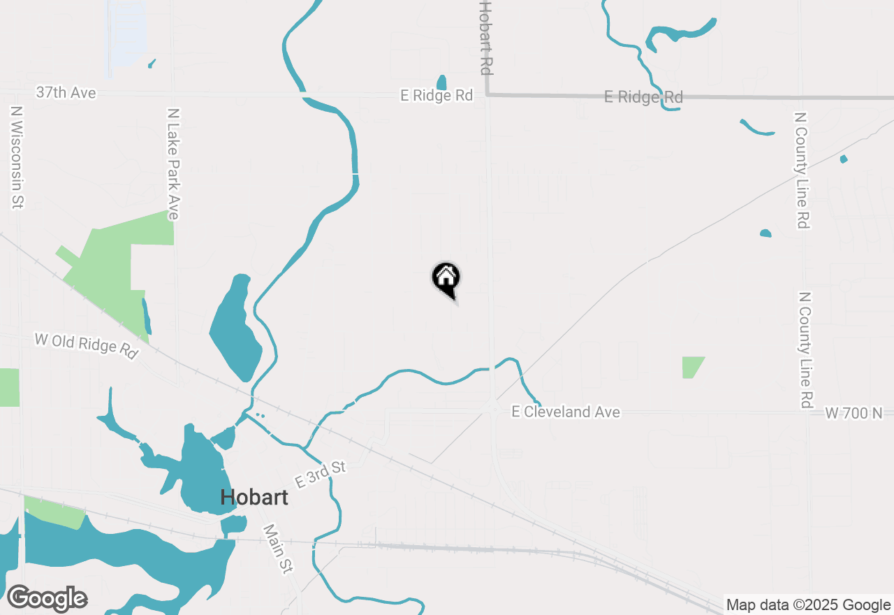 Map of 249 N Liberty Street, Hobart, IN 46342