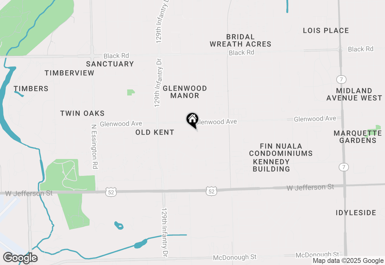 Map of 2604 Caddy Lane, Joliet, IL 60435