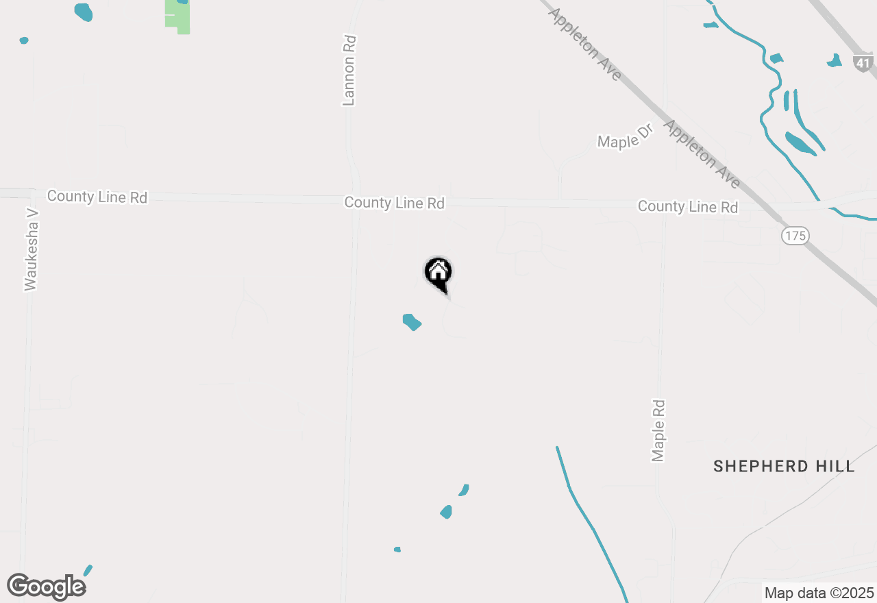 Map of W199N9355 Wellington Dr, Menomonee Falls, WI 53051