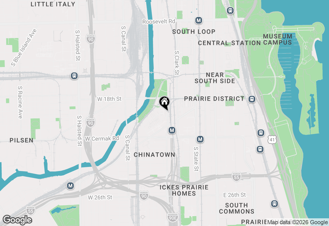 Map of 1922 S Louie Parkway, Chicago, IL 60616