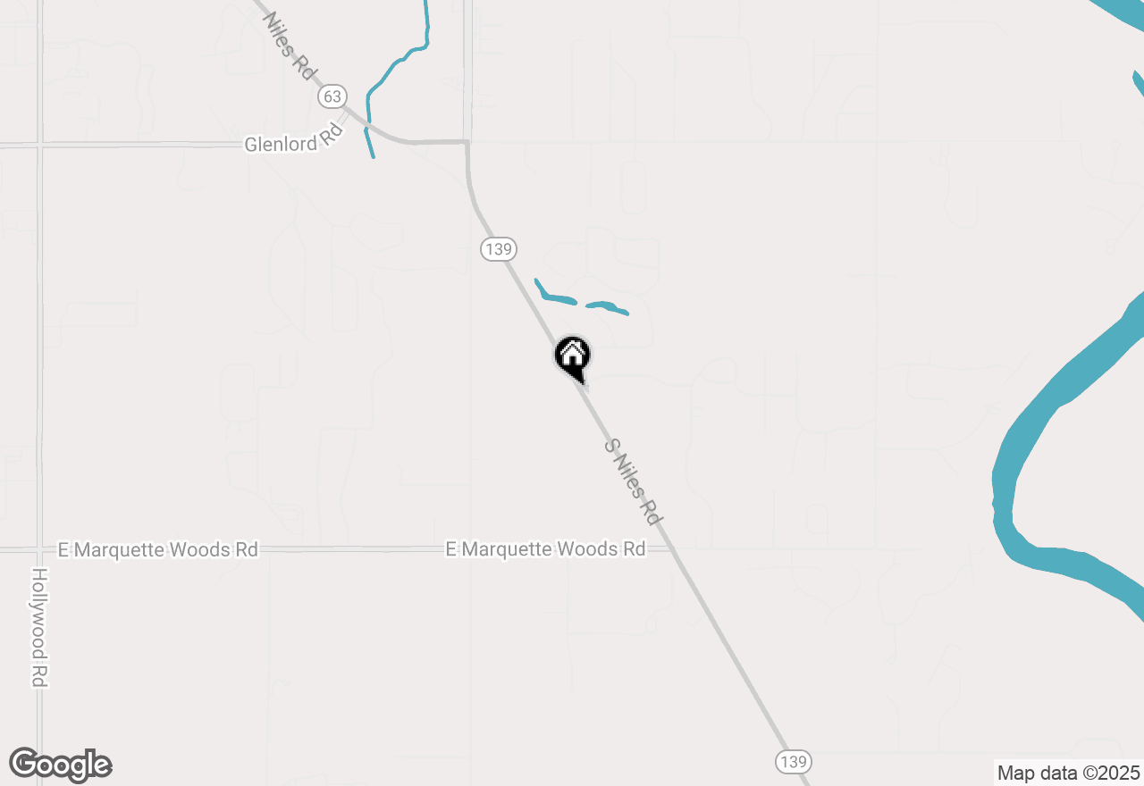 Map of 4594 M-139, Niles Rd., St. Joseph, MI 49085