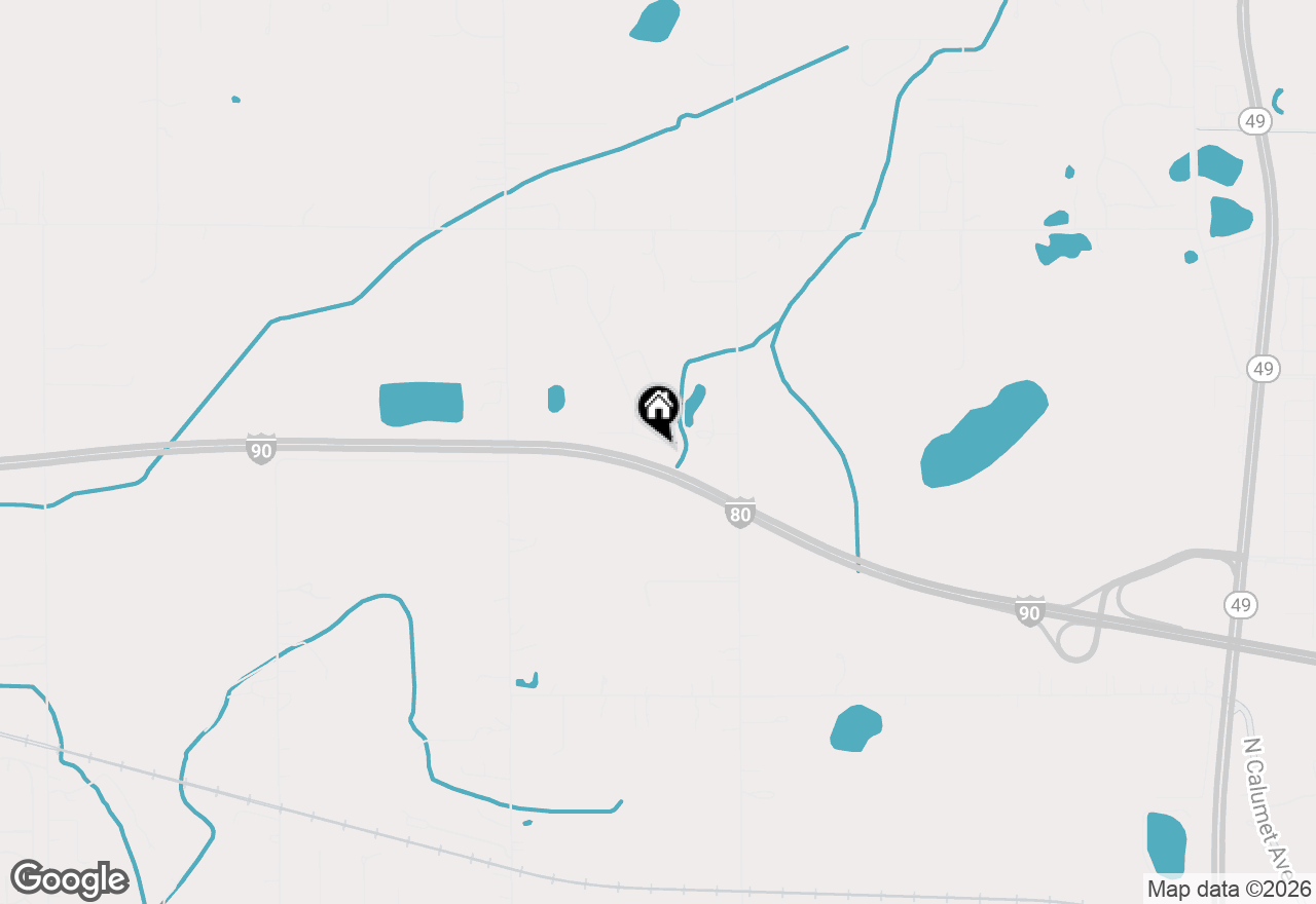 Map of 24 Karner Blue Court, Chesterton, IN 46304