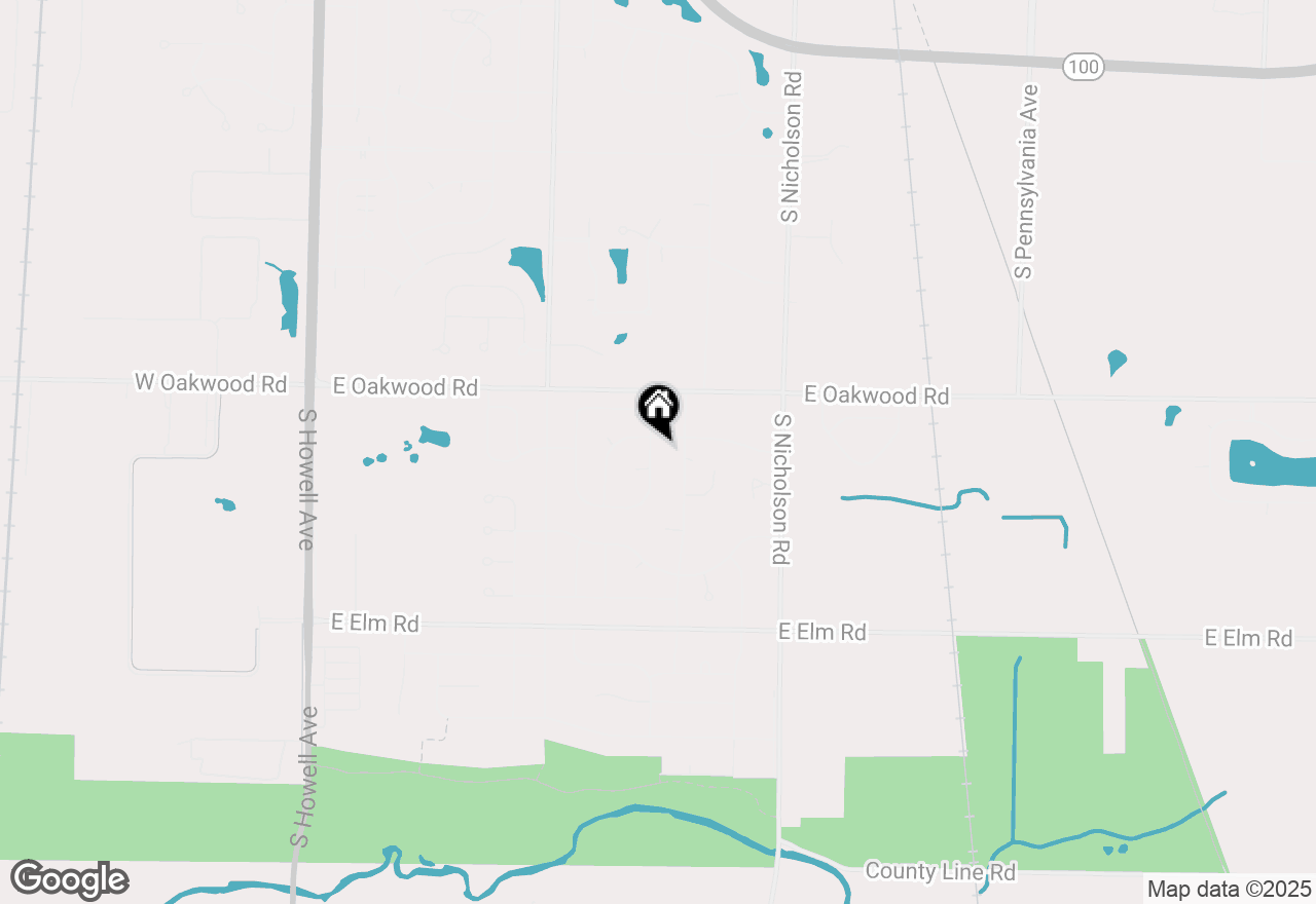 Map of 10410 S Kelly Dr, Oak Creek, WI 53154