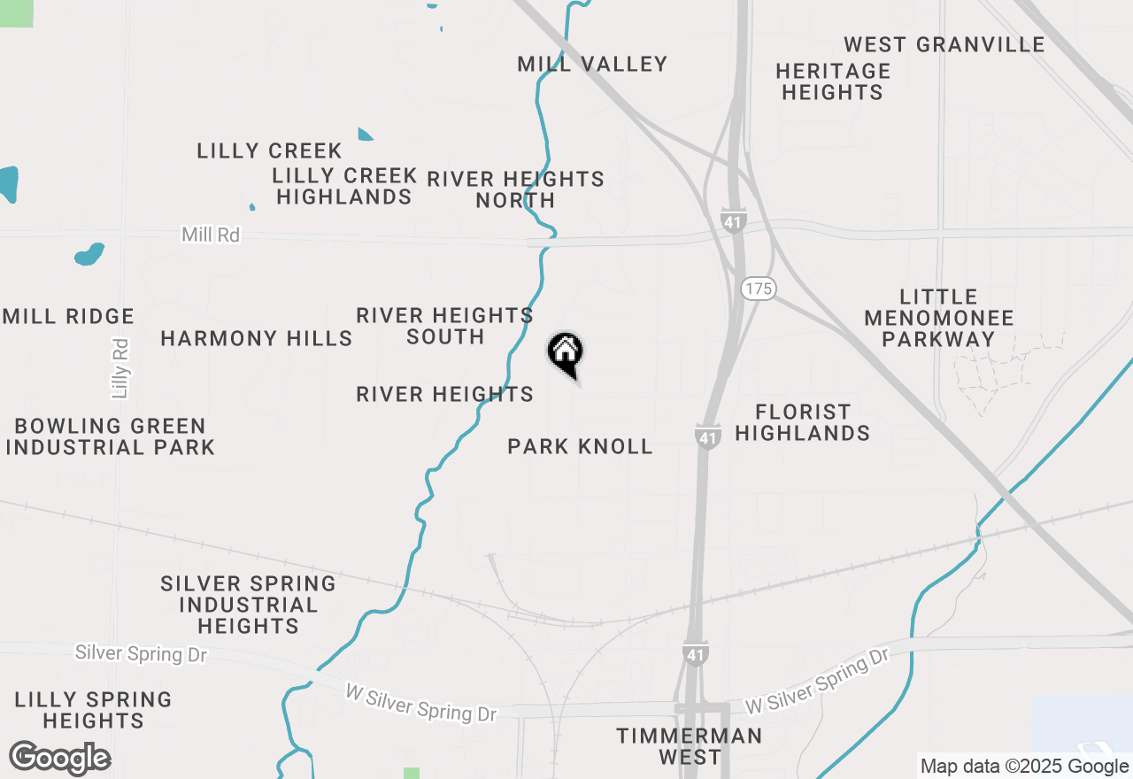 Map of 6101 N 122nd St, Milwaukee, WI 53225