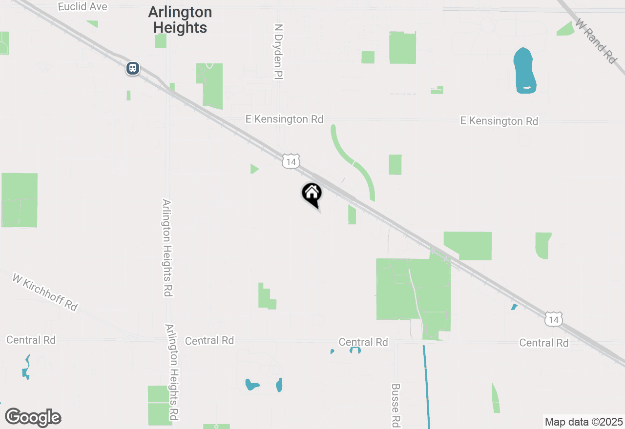 Map of 525 S Cleveland Avenue #201, Arlington Heights, IL 60005