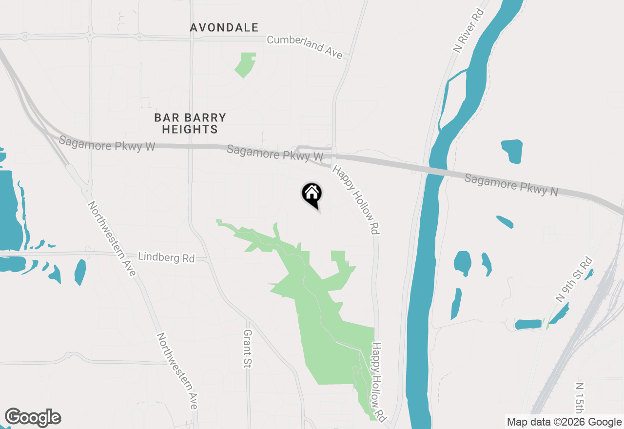 Map of 205 Pawnee Drive, West Lafayette, IN 47906