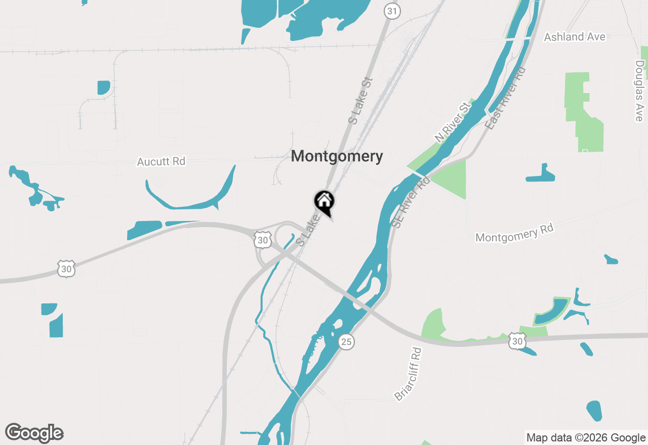 Map of 521 S Railroad Street, Montgomery, IL 60538