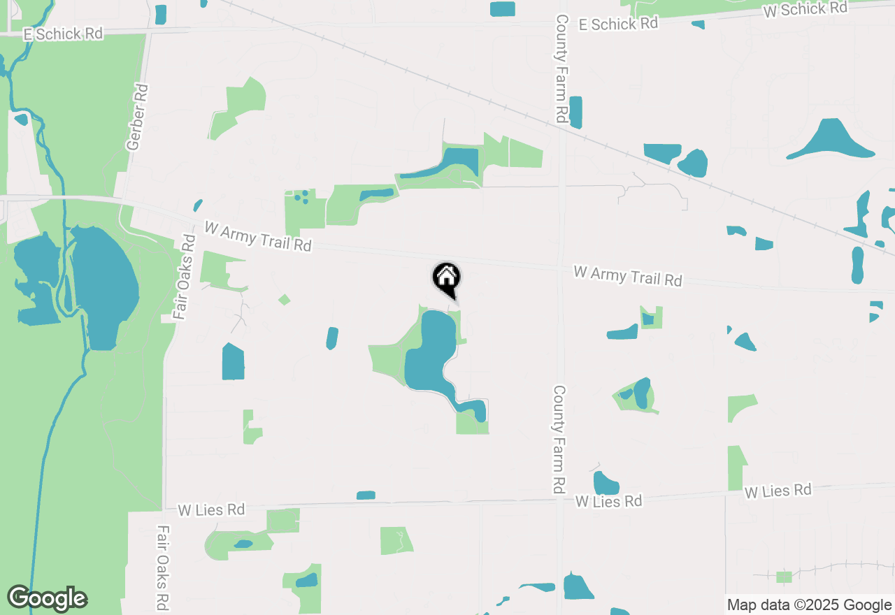 Map of 1068 Ridgefield Circle, Carol Stream, IL 60188