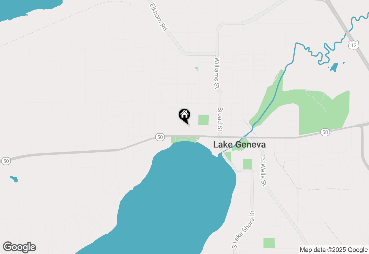 Map of 234 Warren St, Lake Geneva, WI 53147