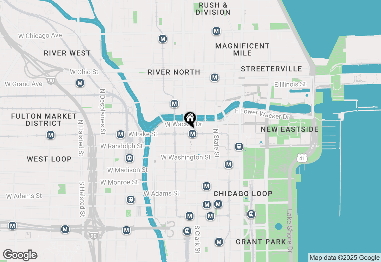 Map of 203 N Lasalle Street, Chicago, IL 60601