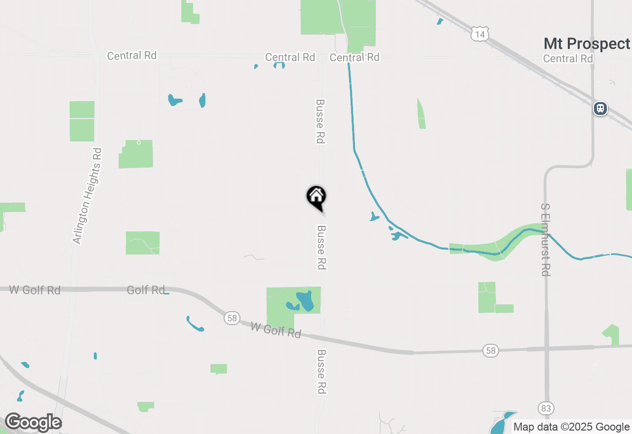 Map of 506 S Busse Road, Mount Prospect, IL 60056