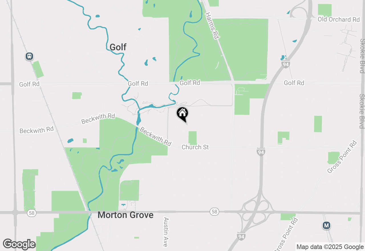 Map of 9314 Marmora Avenue, Morton Grove, IL 60053