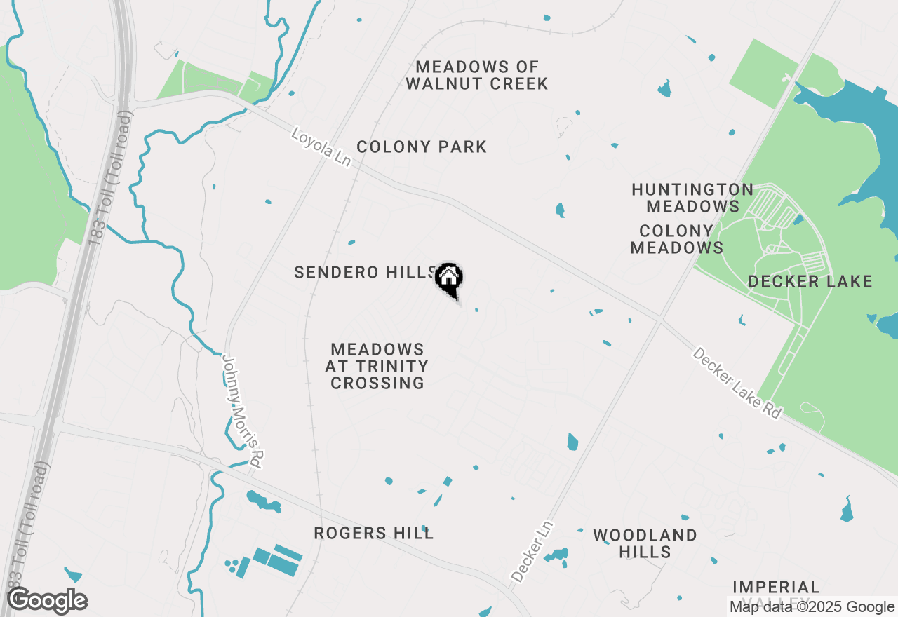 Map of 6201 Toscana Ave, Austin, TX 78724