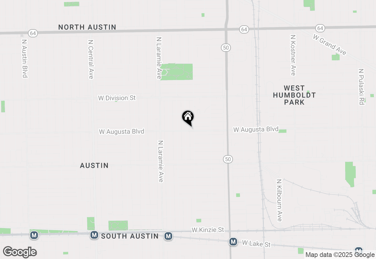 Map of 1001 N Lawler Avenue, Chicago, IL 60651