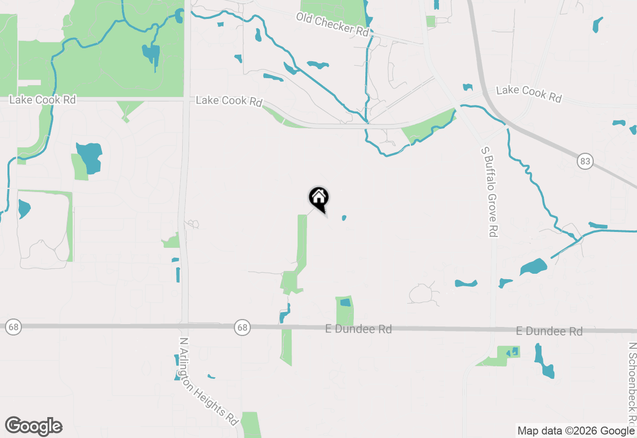 Map of 449 White Pine Road, Buffalo Grove, IL 60089