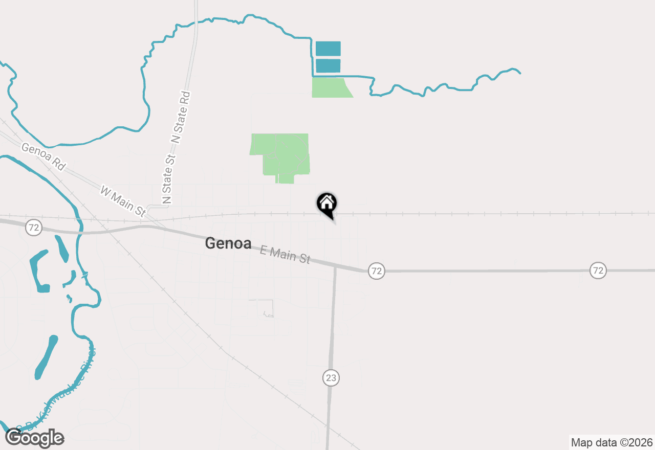 Map of 222 Stiles Street, Genoa, IL 60135