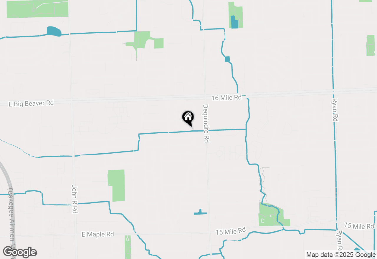 Map of 2898 Borden Drive, Troy, MI 48083