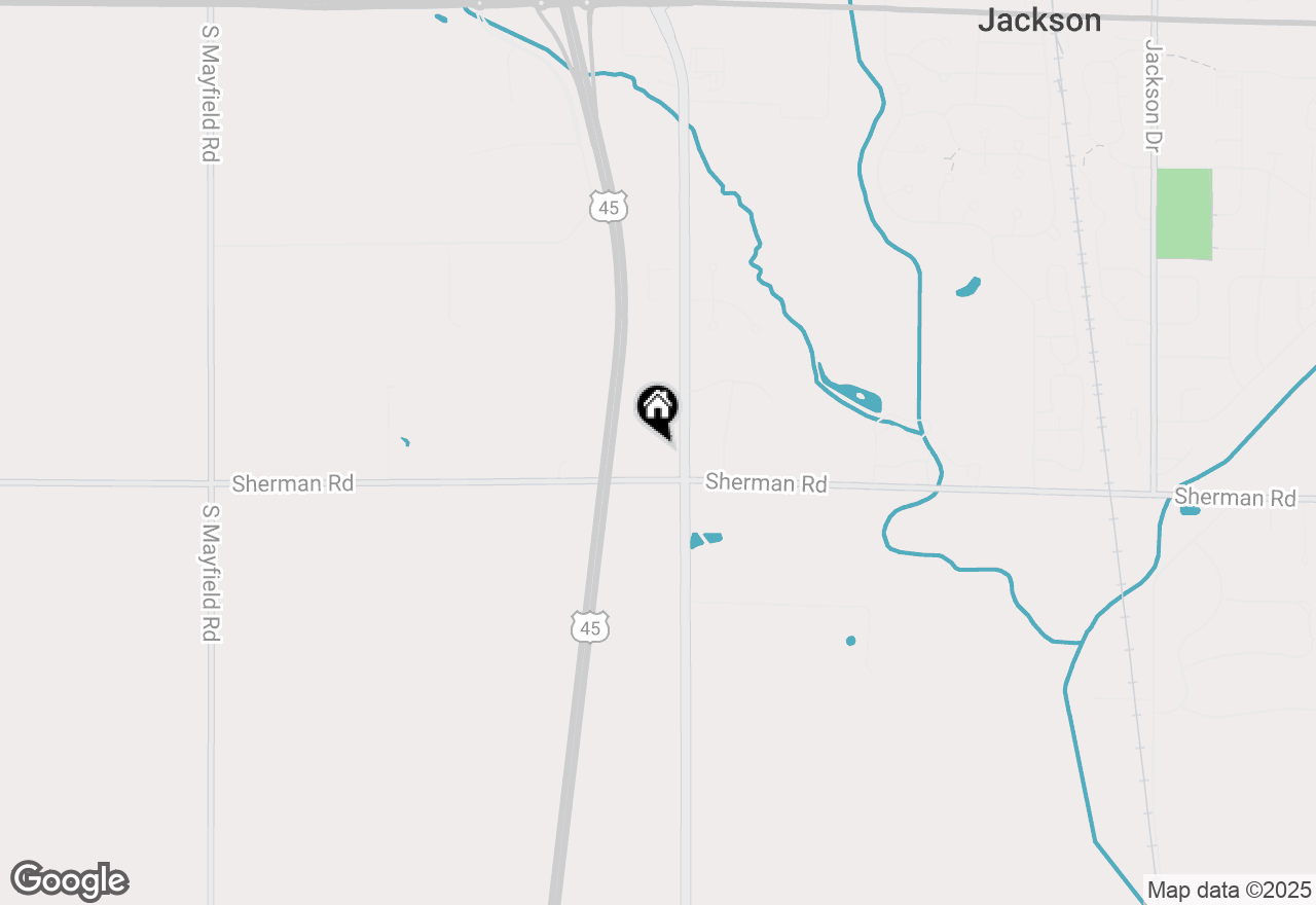 Map of N162W21828 Poppy Rd, Jackson, WI 53037