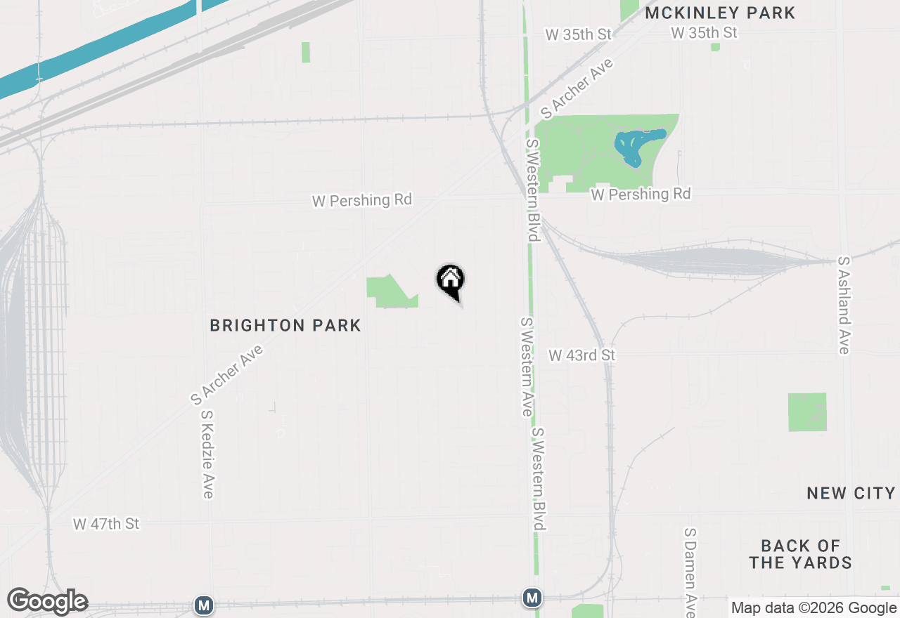 Map of 4149 S Rockwell Street, Chicago, IL 60632