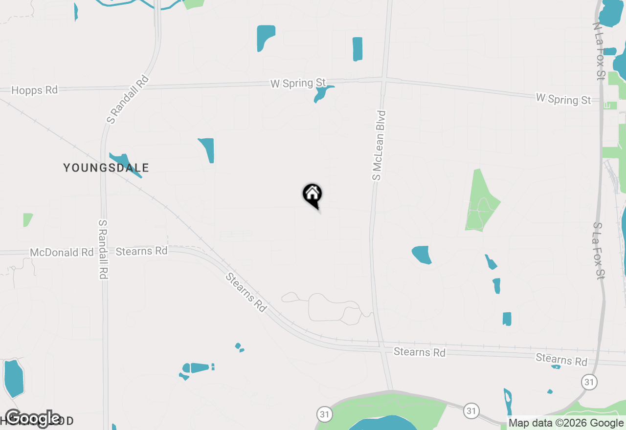 Map of 420 Comstock Road, South Elgin, IL 60177