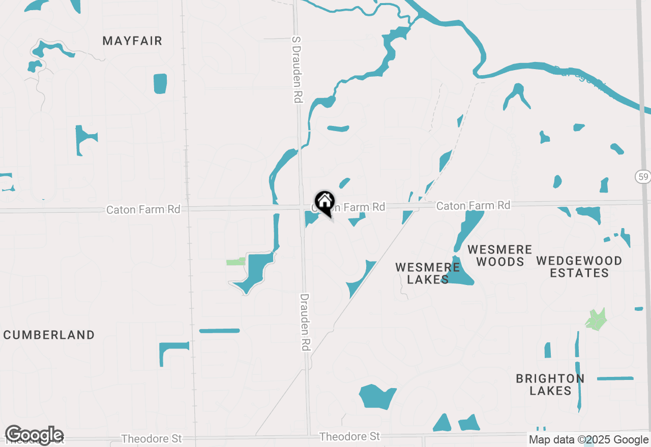 Map of 2310 Gray Hawk Drive, Plainfield, IL 60586