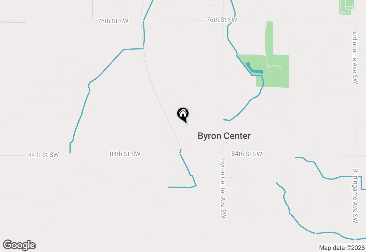 Map of 8235 Country Rail Drive Sw, Byron Center, MI 49315
