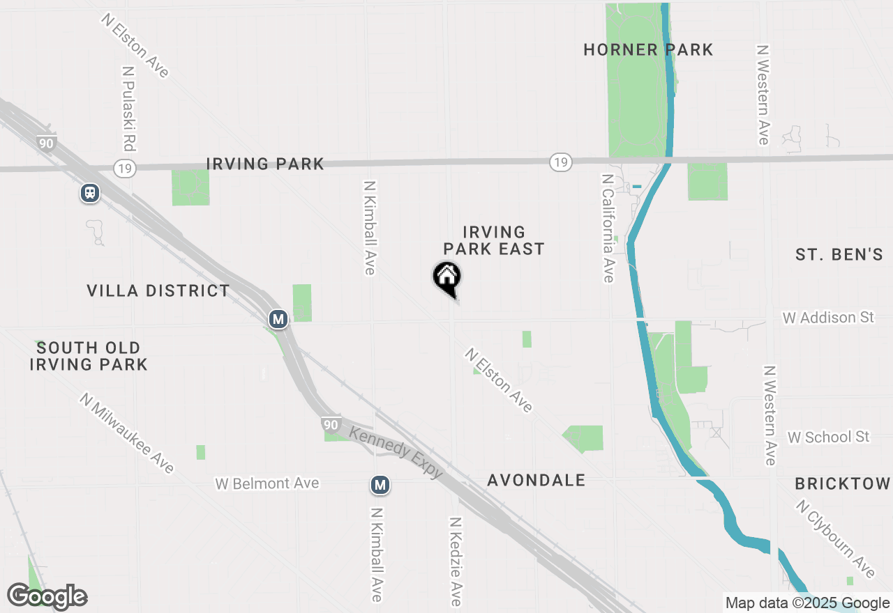Map of 3620 N Kedzie Avenue, Chicago, IL 60618