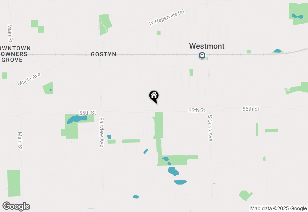 Map of 3 8th Street, Downers Grove, IL 60515