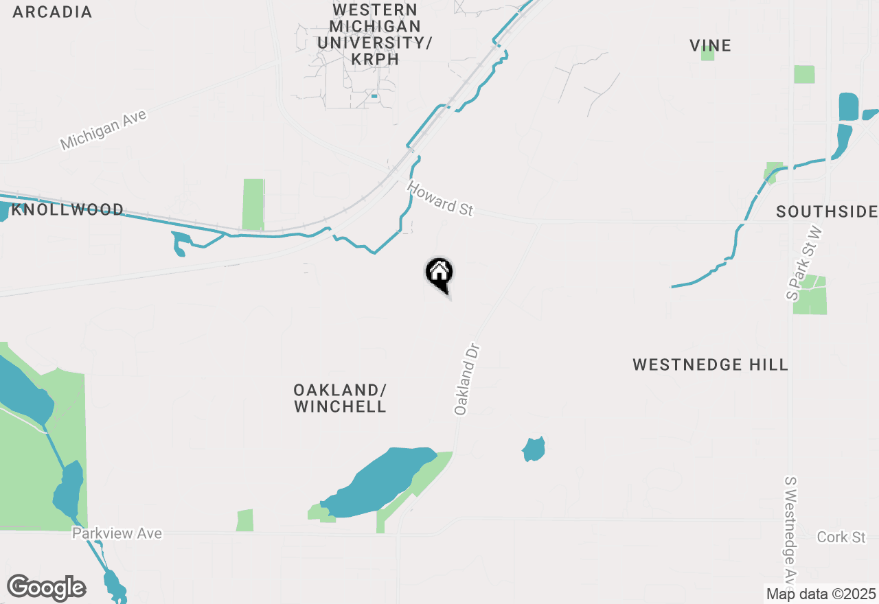 Map of 2024 Centeridge, Kalamazoo, MI 49008