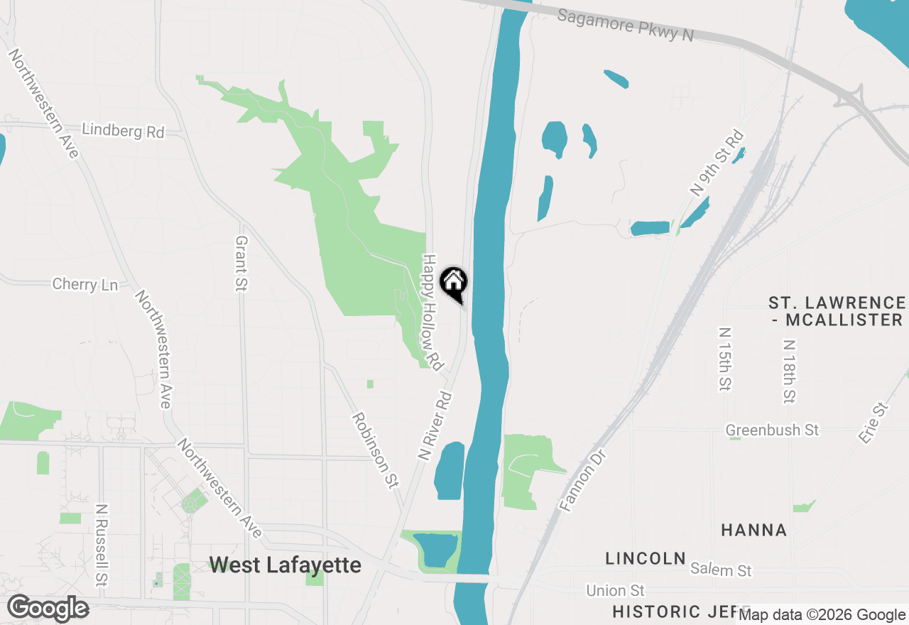 Map of 424 Catherwood Drive #2, West Lafayette, IN 47906